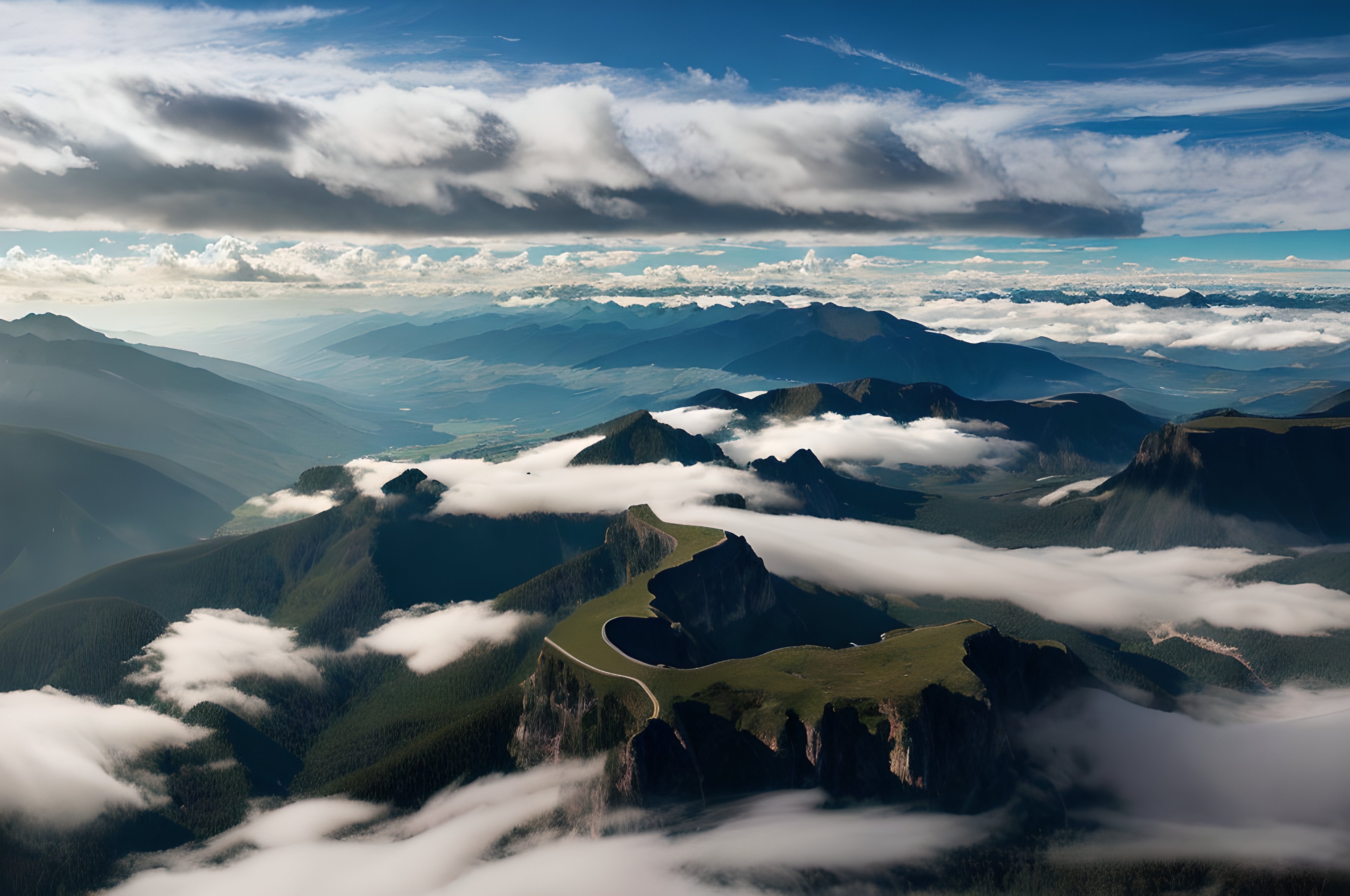 山頂からの絶景 