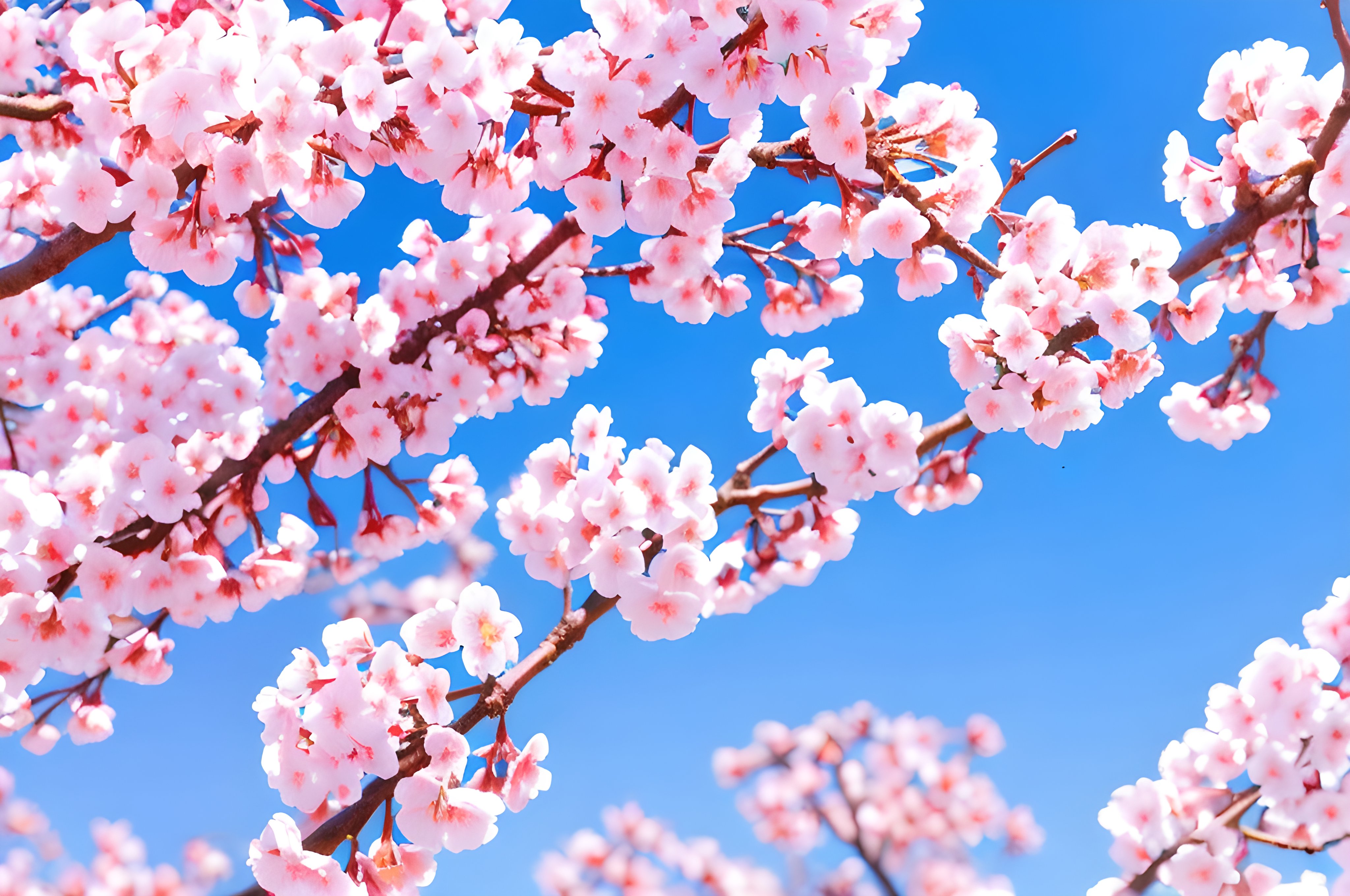 山桜の花