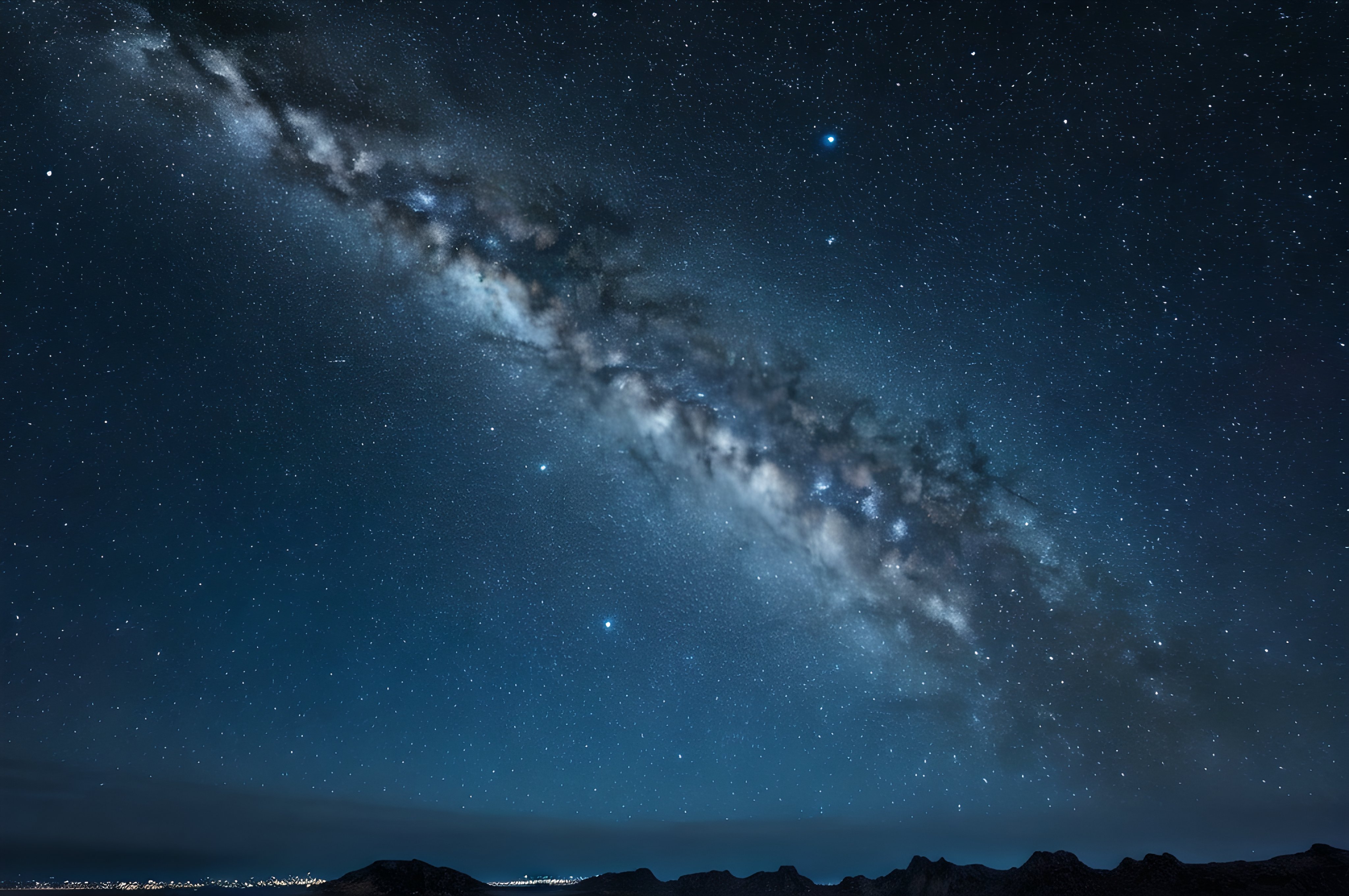夜空の星々
